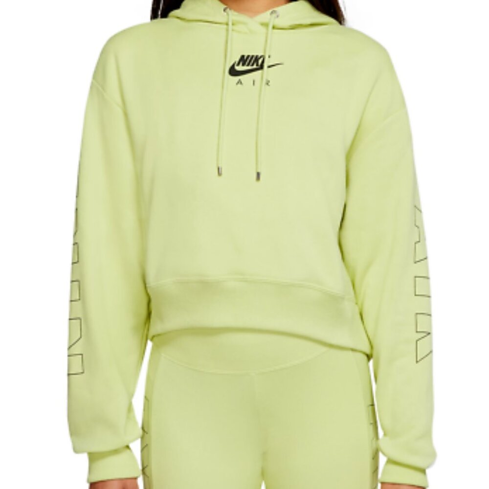 Plus Size Nike Air Cropped Fleece Hoodie